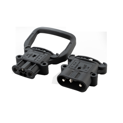 [6110170-T] 1 Pair 80A Forklift Charging Connector (Male+Female) 